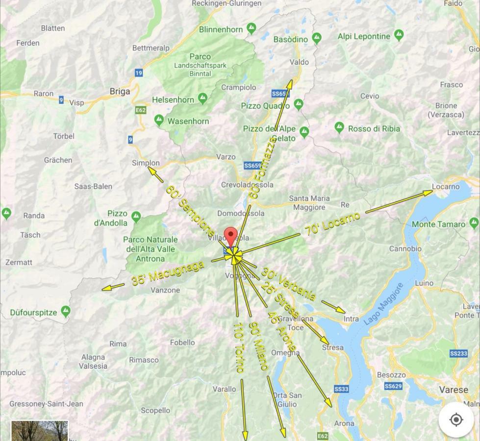 Nel Cuore Dell'Ossola Pallanzeno Exterior foto